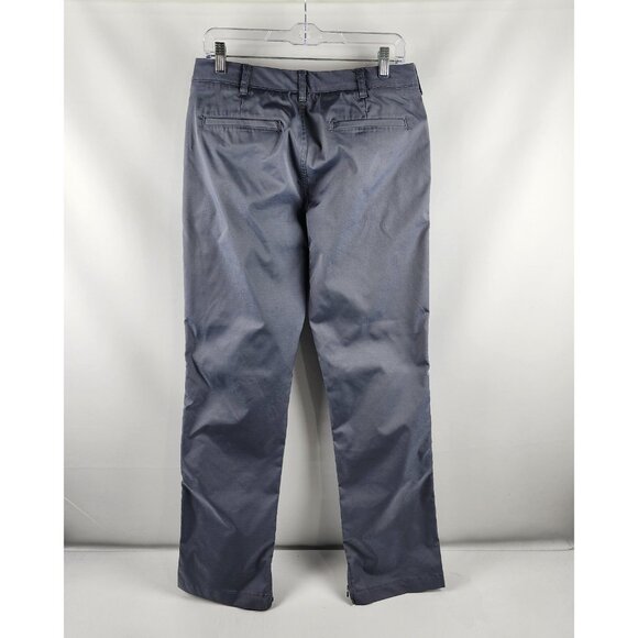 Bonobos Pants Mens 31x32 Gray Chino Maide Performance Pant Ankle Zips - Picture 9 of 11